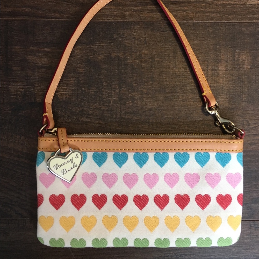 Dooney & Bourke - Heart Patterned Wristlet